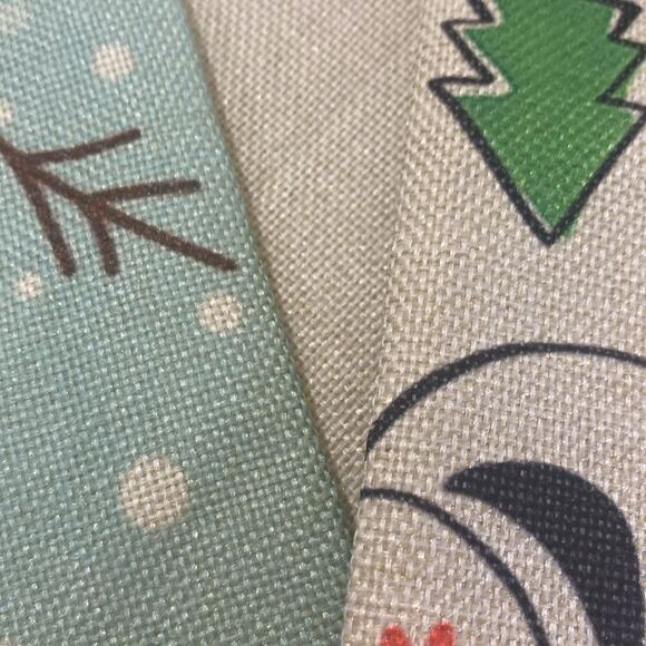 Holiday Christmas New Year Pillow Covers | Bundle of 6 | 18”x18” - Picture 10 of 12